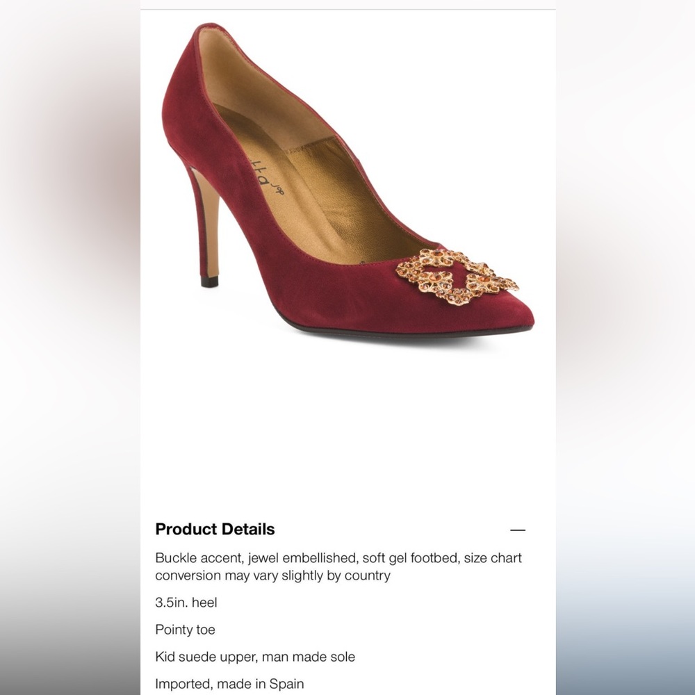 Beautiful Renatta Jop heels in excellent condition.